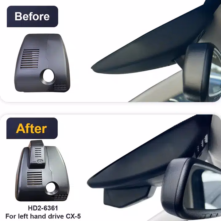 FiTCAMX 4K DVR Camera Specially Designed for Mazda CX-5 and CX-3 2017-2024 - Image 3