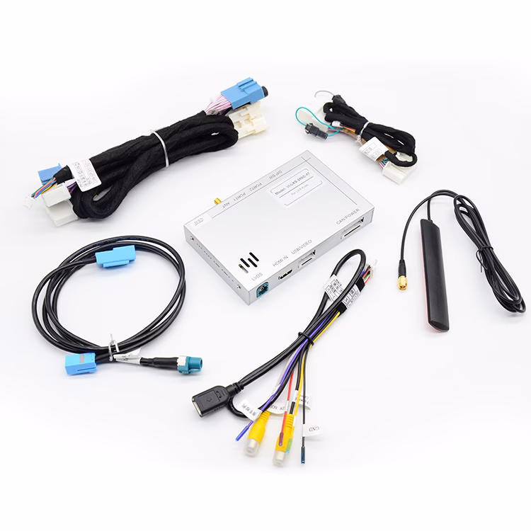 Wireless CarPlay, Android Auto for Lexus CT, NX, IS, ES, RX with multimedia systems controlled by knob. Mirror link and front-rear camera input - Image 6