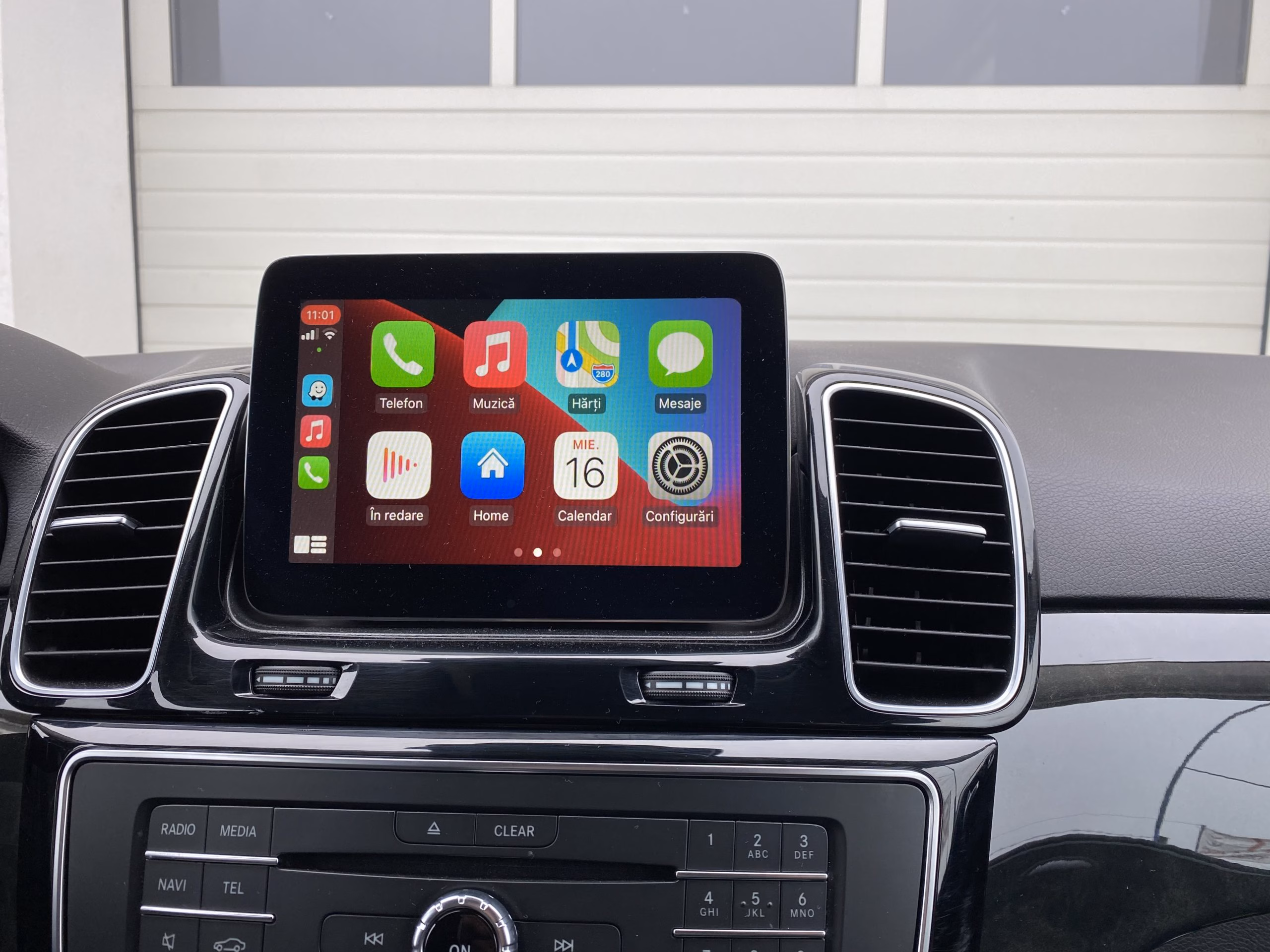 Wireless Carplay, Android Auto for Mercedes with NTG 5.0-5.1 system, also compatible with S Class W222. Mirror Link and front/rear camera input.