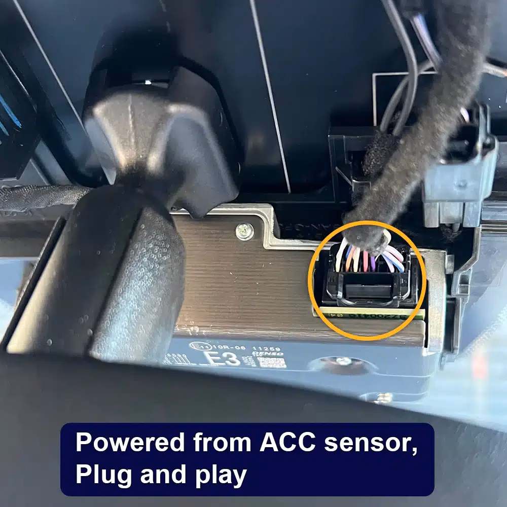 FiTCAMX 4K DVR Camera Front-Rear Specially Designed for Toyota Camry 2025 - Image 4