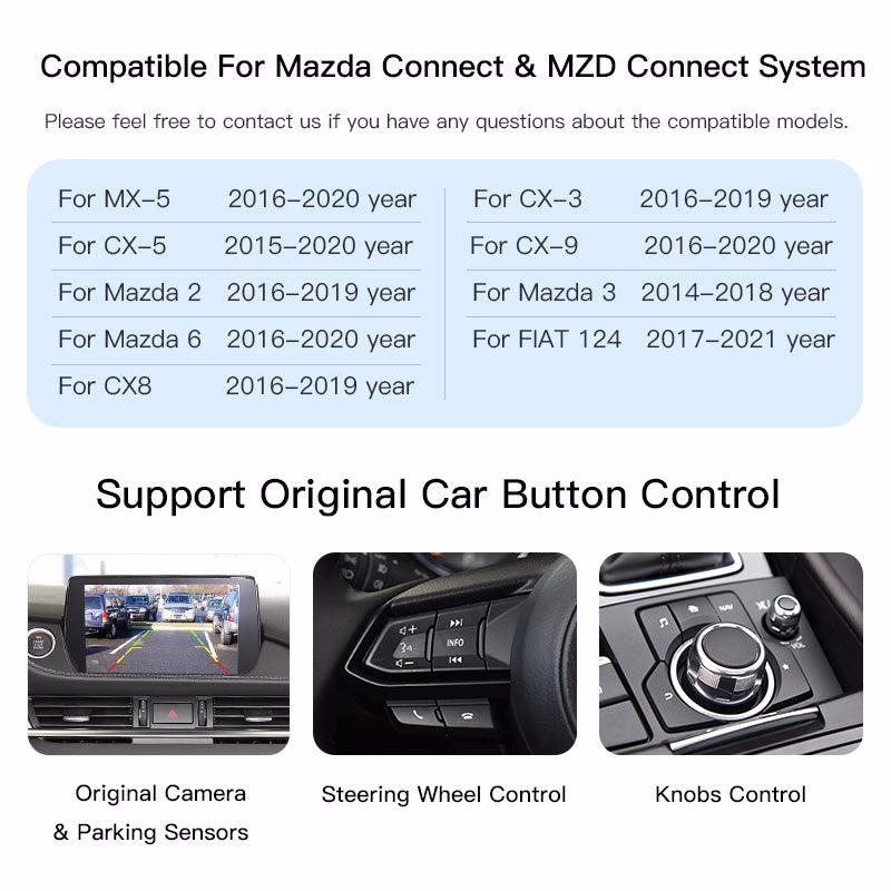 Carplay and Android Auto for Mazda Connect & MZD Connect - Image 7