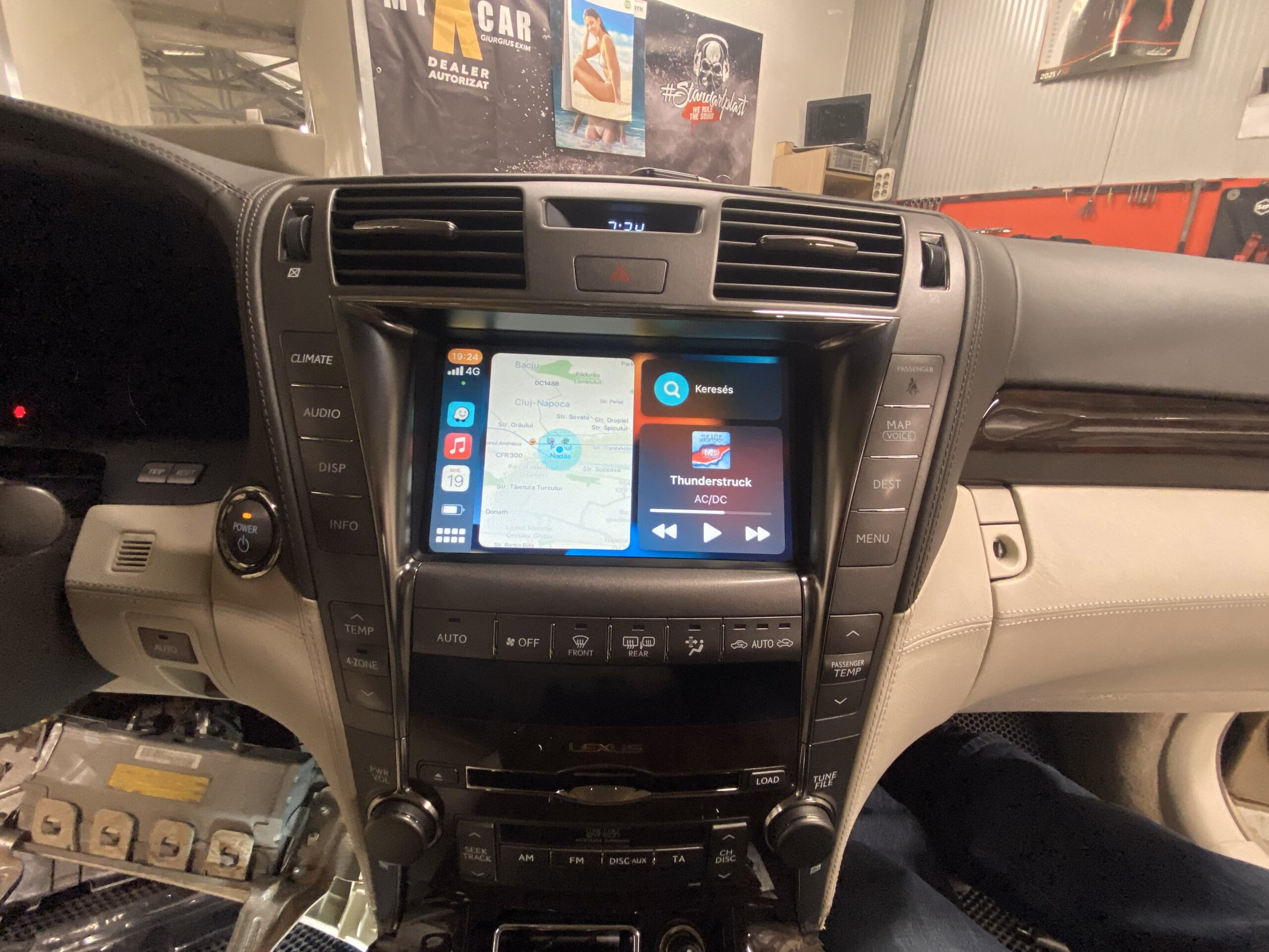 Android system integration, wireless CarPlay and wireless Android Auto for Toyota Land Cruiser 2008-2009 and Lexus IS, GS, RX, LS, ES, LX, GX - Image 5