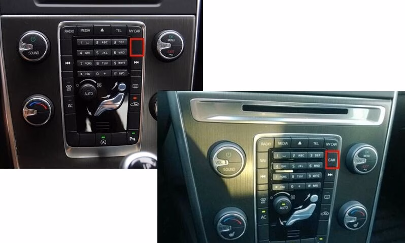 Wireless Integration for CarPlay, Android Auto, Mirror Link, and Front/Rear Camera Input for Volvo 2011-2014 with 7" Display - Image 2