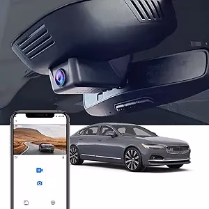 Front-rear 4K DVR camera FiTCAMX specially designed for Volvo XC-60, V90, S90 2022–2026, model B