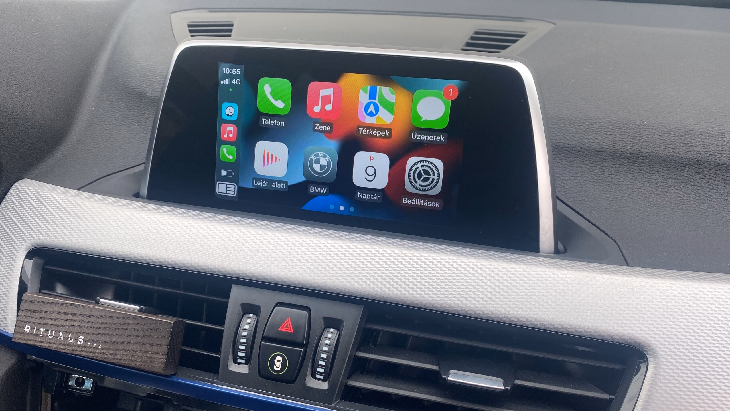 Wireless CarPlay and Android Auto for BMW NBT EVO systems with 6.5" display, Mirror Link and front/rear camera input
