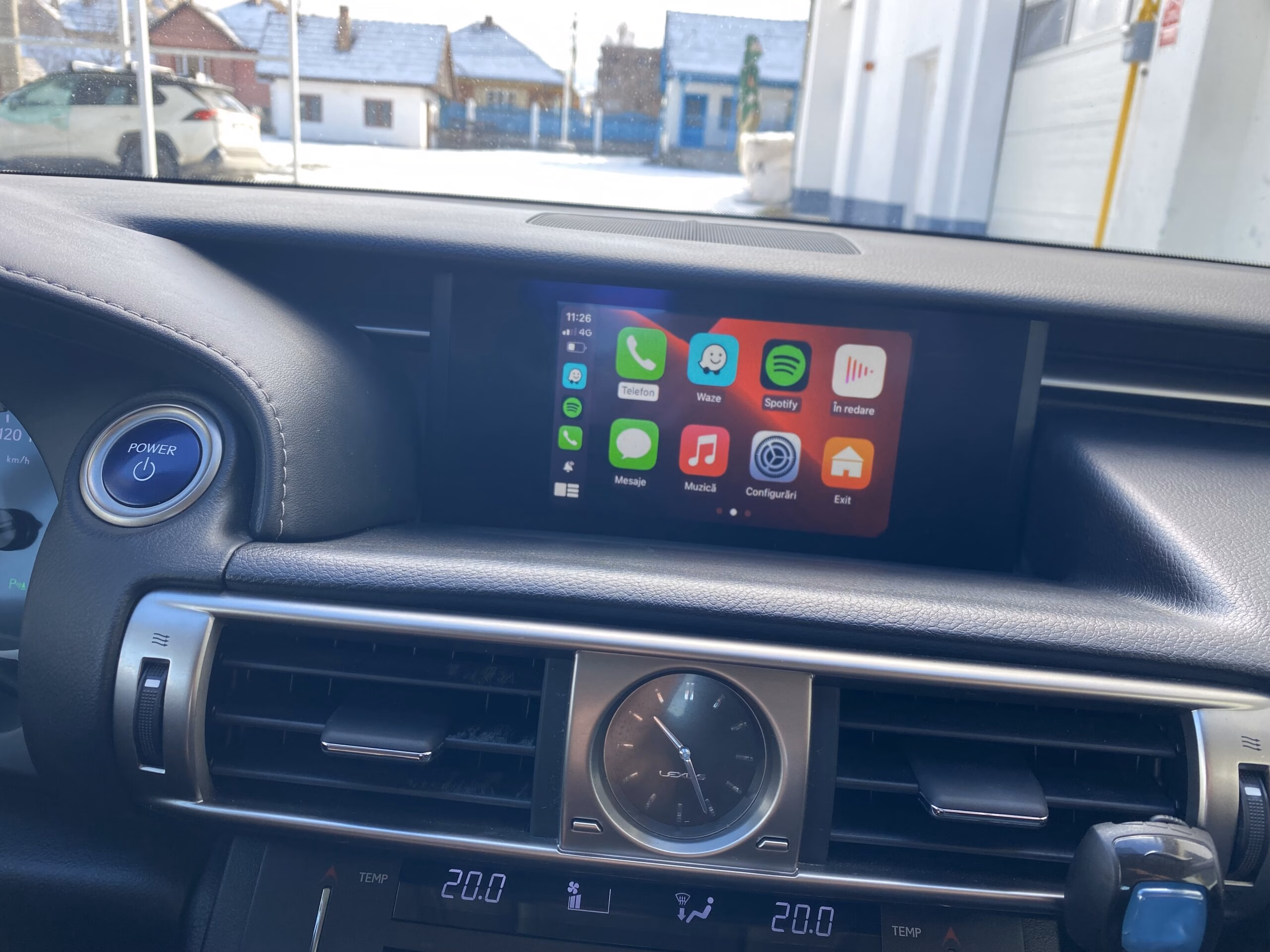 Wireless CarPlay, Android Auto for Lexus CT, NX, IS, ES, RX with multimedia systems controlled by knob. Mirror link and front-rear camera input