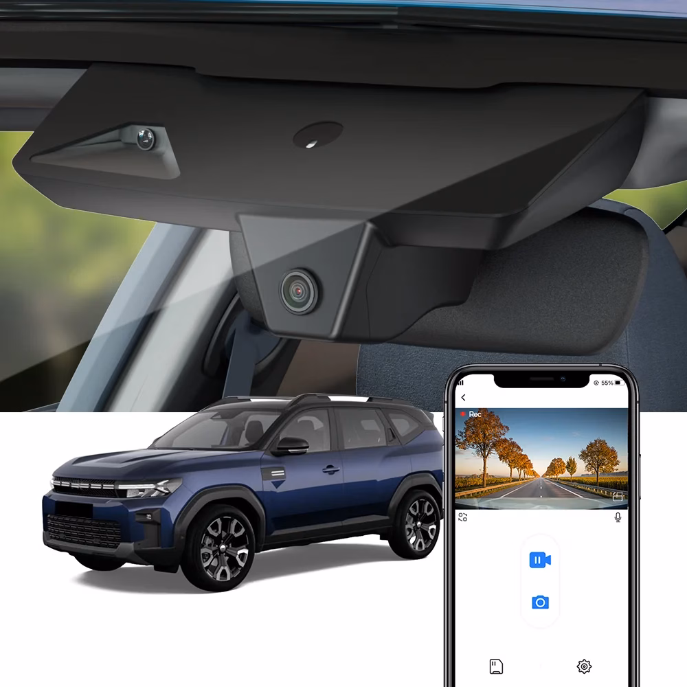 FiTCAMX 4K DVR camera specially designed for Dacia Duster and Bigster 2024+