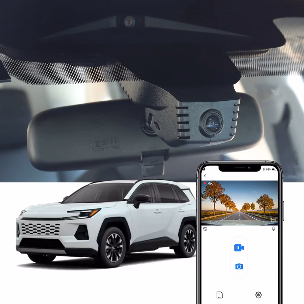 FiTCAMX 4K DVR Camera specially designed for Toyota RAV4 2026-